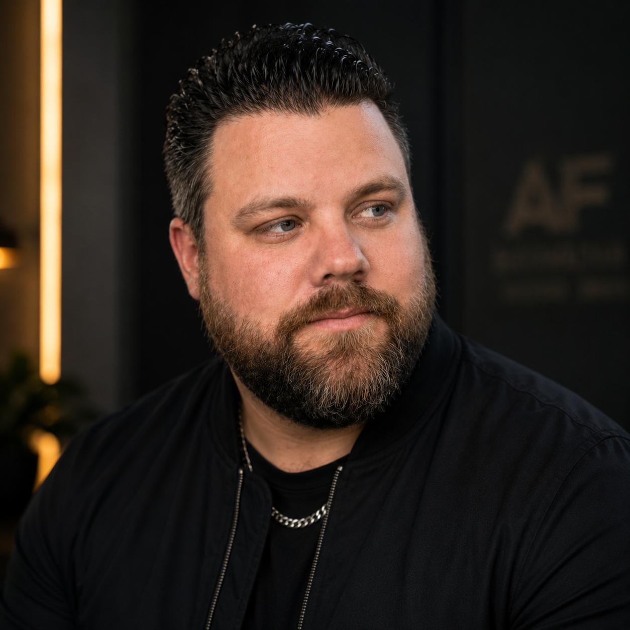 Porträtt av Andreas Freed